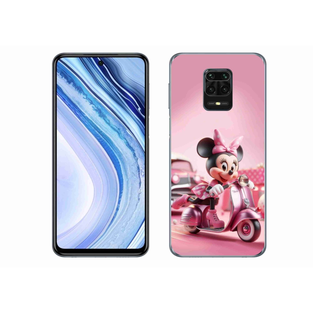 Gél borítás mmCase a Xiaomi Redmi Note 9 Pro készülékhez - minnie 1