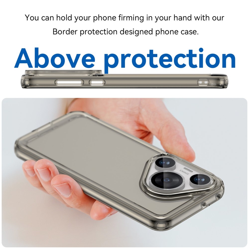 Candy gél tok a Huawei Pura 70 Pro készülékhez - szürke