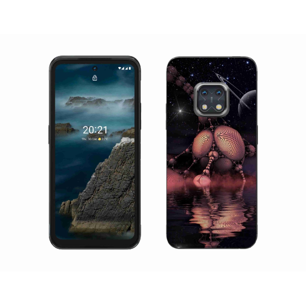 Zselés borítás mmCase a Nokia XR20 készülékhez - absztrakt motívum 19