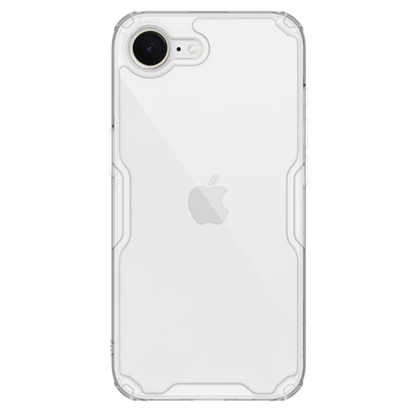 Nillkin Nature TPU PRO borító az Apple iPhone 16e készülékhez Átlátszó