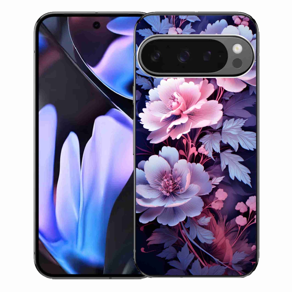 Gél borítás mmCase a Google Pixel 9 Pro XL-hez - virágok 11