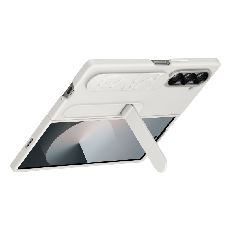 EF-MF956TWE Samsung Álló borító pánttal a Galaxy Z Fold 6-hoz Fehér