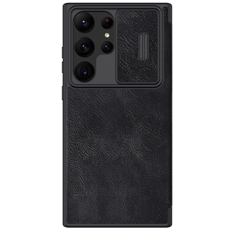 Nillkin Qin Book PRO tok Samsung Galaxy S23 Ultra fekete