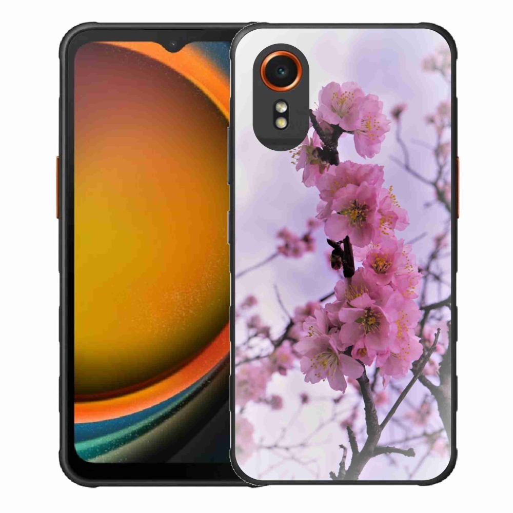 Gél borító mmCase a Samsung Galaxy Xcover 7 - virágok 7 számára