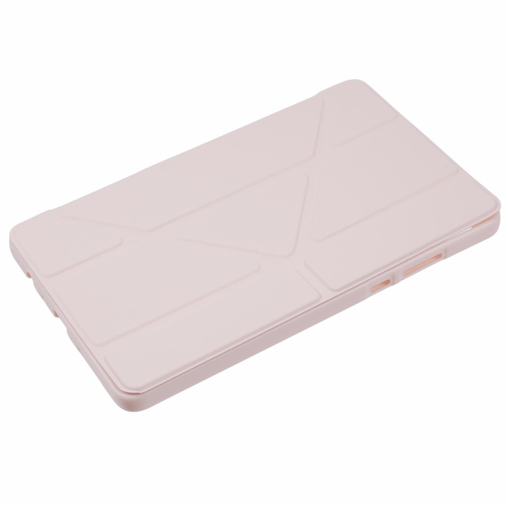 Origamis összecsukható táblagép tok Xiaomi Redmi Pad SE 8.7 - rózsaszín