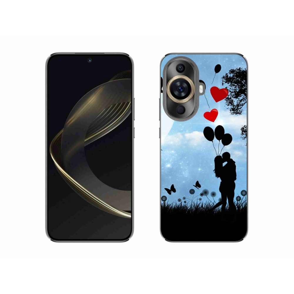 Gél tok mmCase a Huawei Nova 11-hez - szerelmes pár