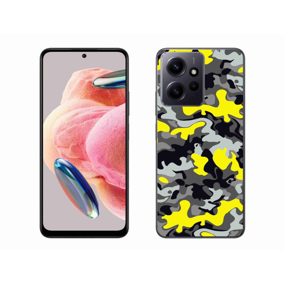 Gél borítás mmCase a Xiaomi Redmi Note 12 4G-hez - terepszínű minta 6