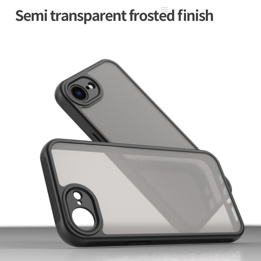 Proof gél tok fix hátlappal iPhone 16e készülékhez - fekete