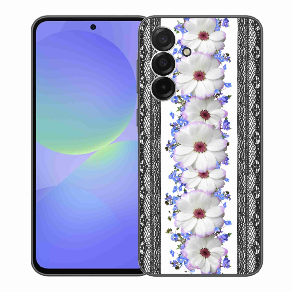Gél borítás mmCase Samsung Galaxy A36 5G - virágok 8