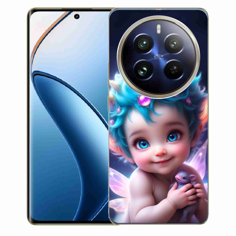 Gél borítás mmCase a Realme 12 Pro 5G/12 Pro+ 5G számára - baba pillangószárnyakkal