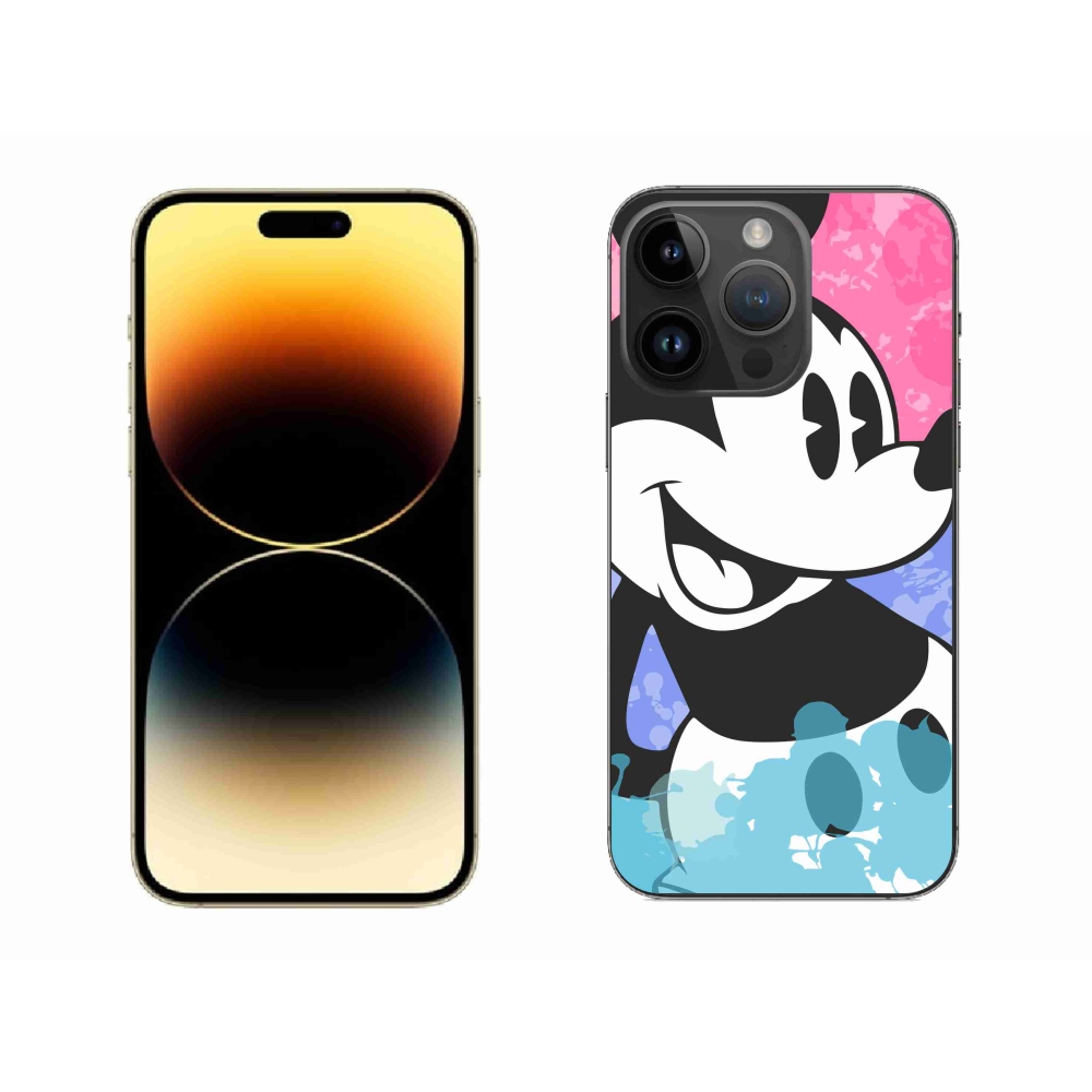 Zselés borítás mmCase iPhone 14 Pro Max 6.7 készülékhez - mickey egér