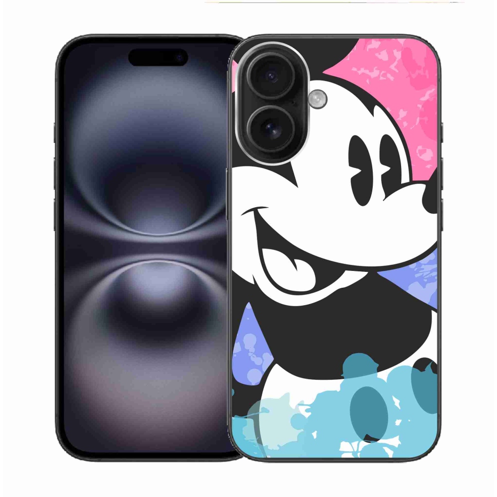 Zselés borítás mmCase iPhone 16 készülékhez - mickey egér