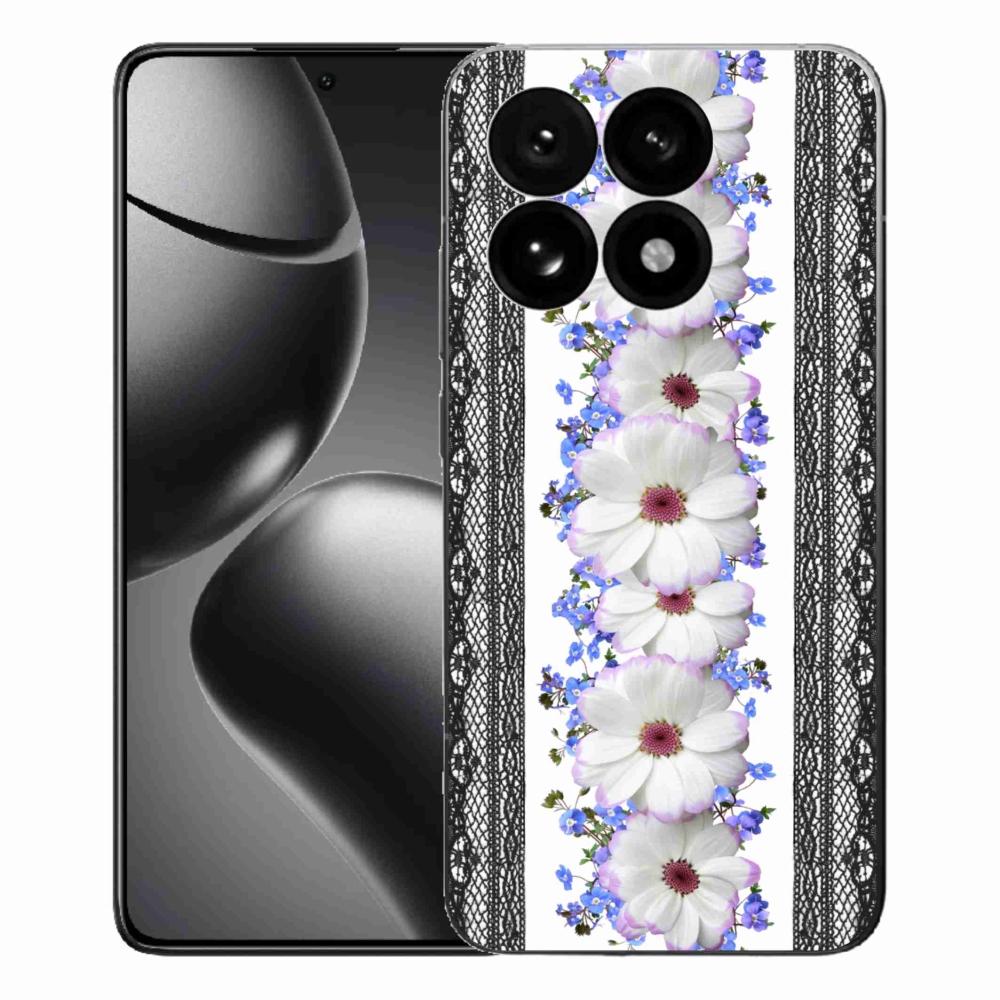 Gél borító mmCase a Xiaomi 15T számára - virágok 8