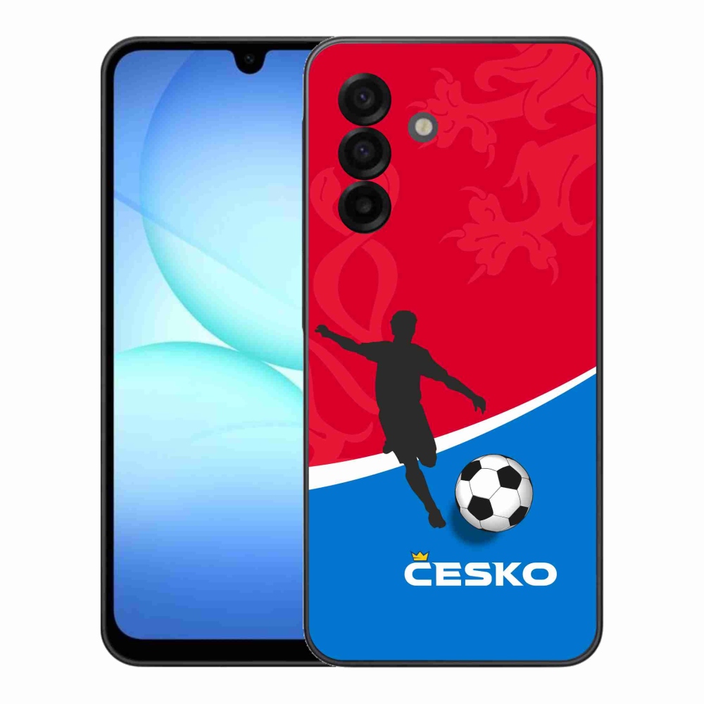Gél borítás mmCase Samsung Galaxy A17 4G/5G - foci Csehország
