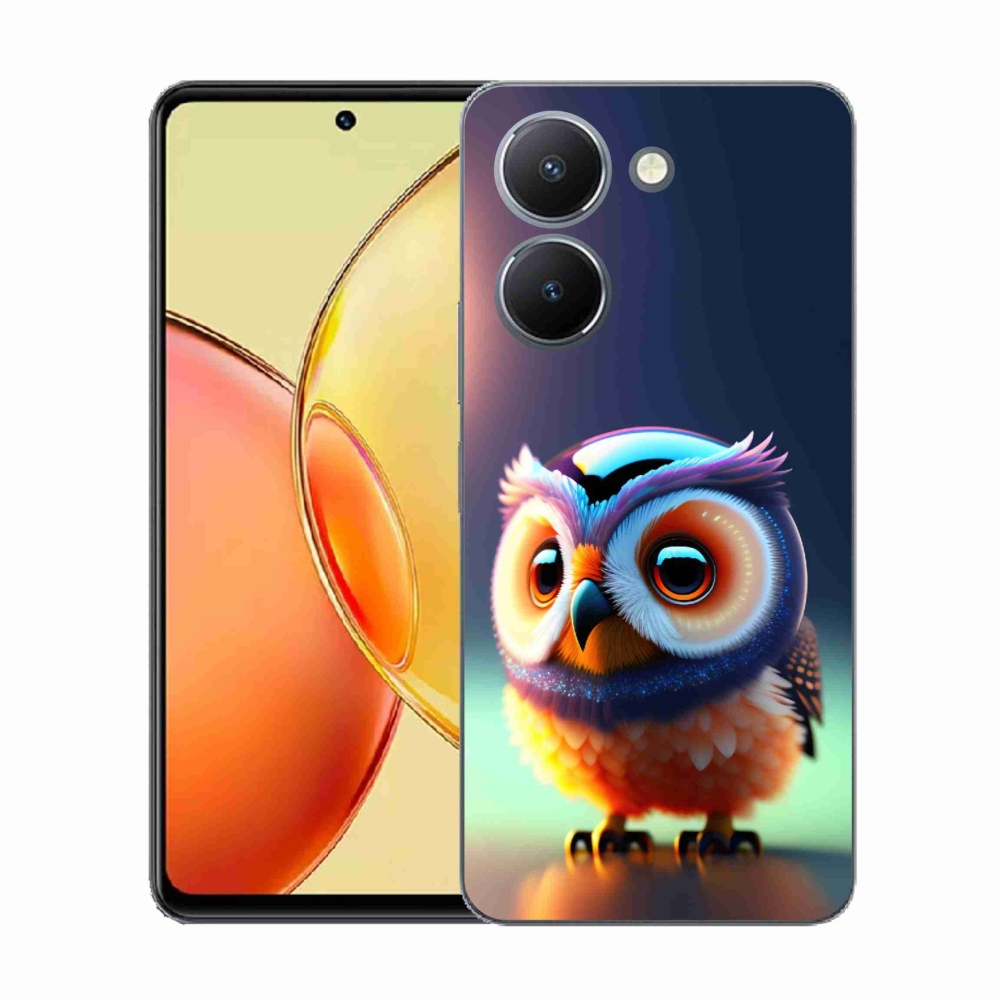 Zselés borítás mmCase a Vivo Y36-hoz - bagoly