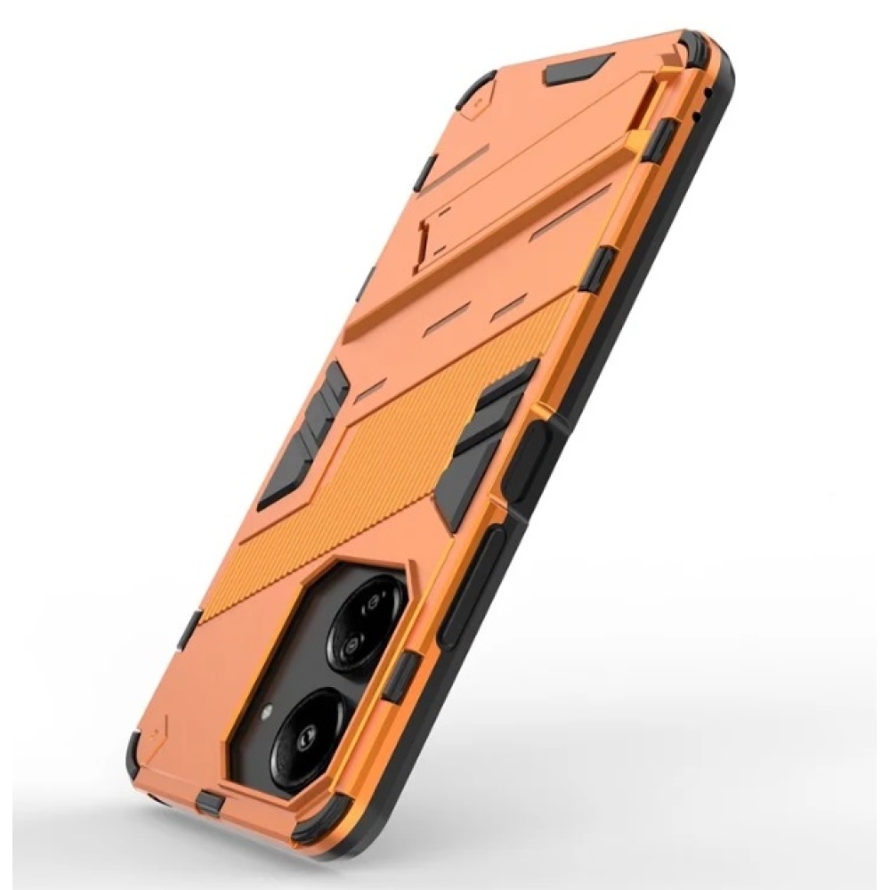 Armory tartós borító Xiaomi Poco C65/Redmi 13C 4G/5G készülékhez - narancssárga
