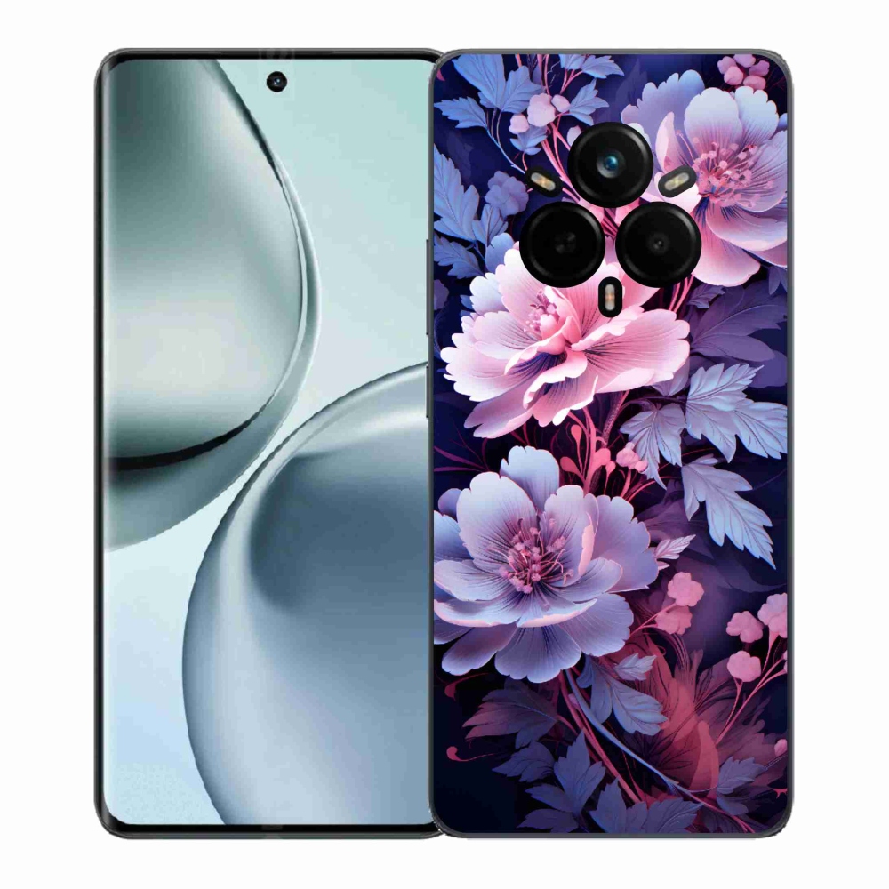 Gél borító mmCase a Realme 14 Pro+ 5G számára - virágok 11