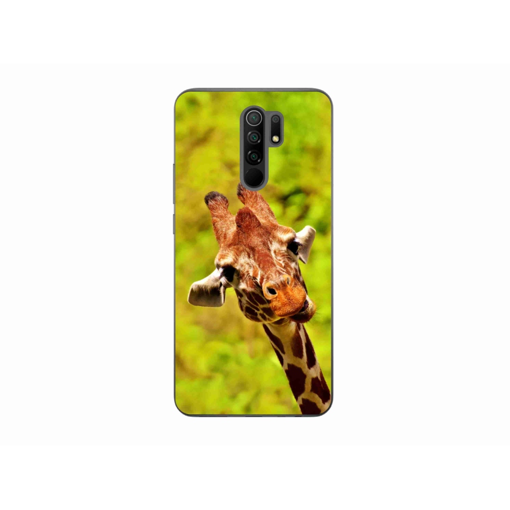 Gél borítás mmCase a Xiaomi Redmi 9-hez - zsiráf