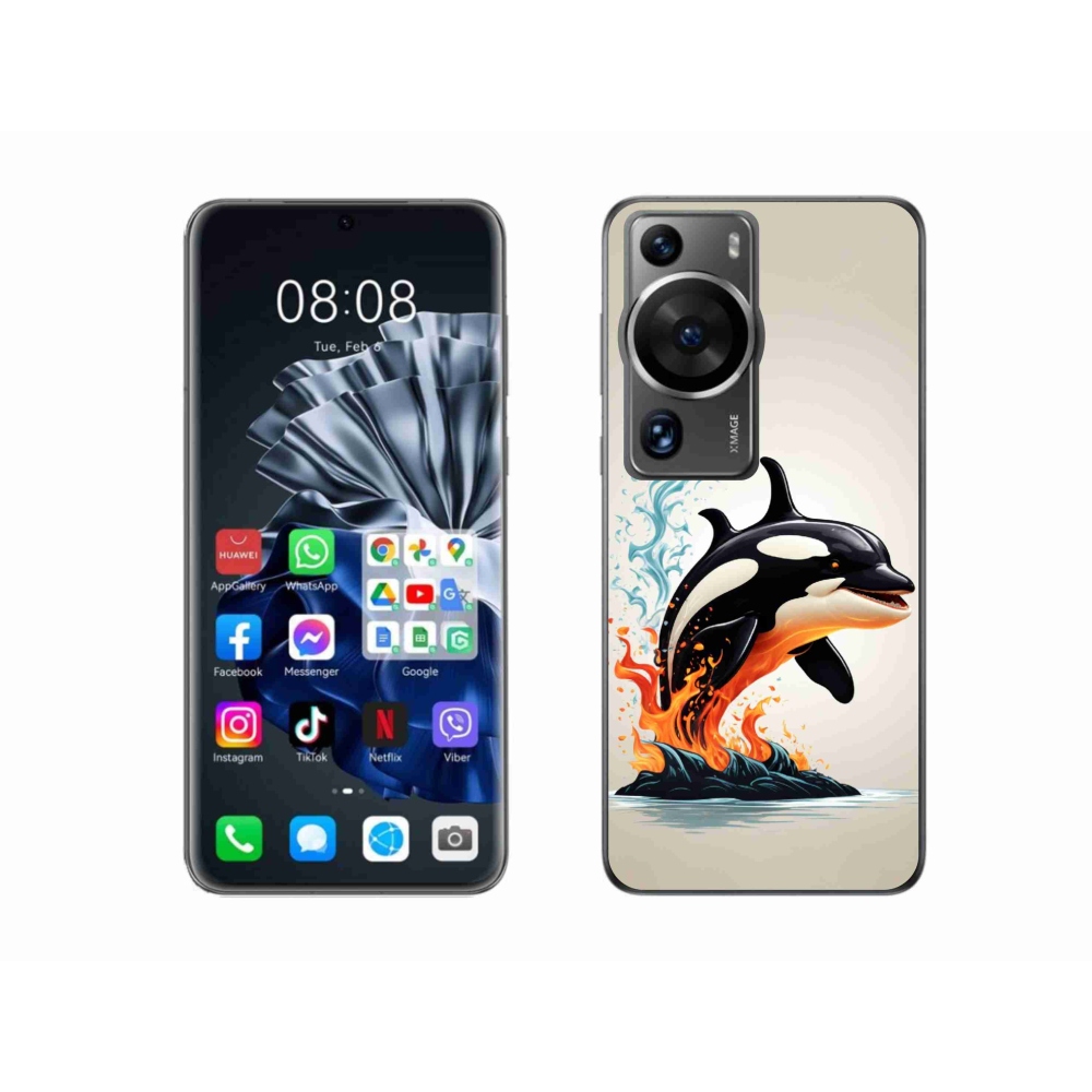 Gél borítás mmCase a Huawei P60 Pro készülékhez - írisz