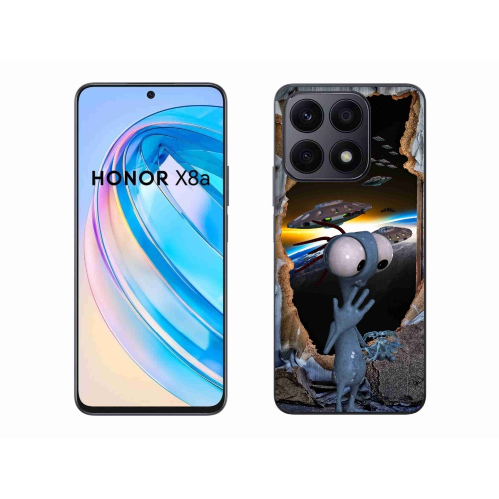 Zselés borítás mmCase a Honor X8a számára - idegen