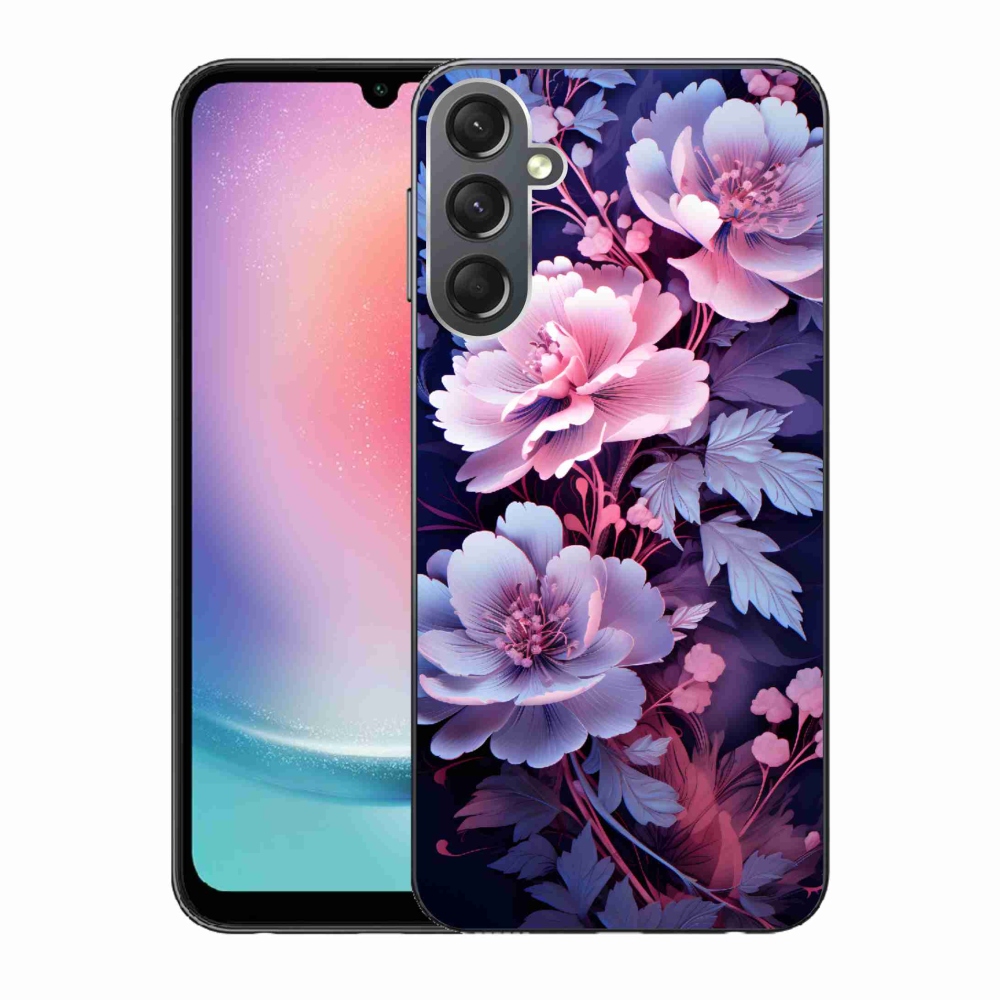 Gél borítás mmCase Samsung Galaxy A24 - virágok 11
