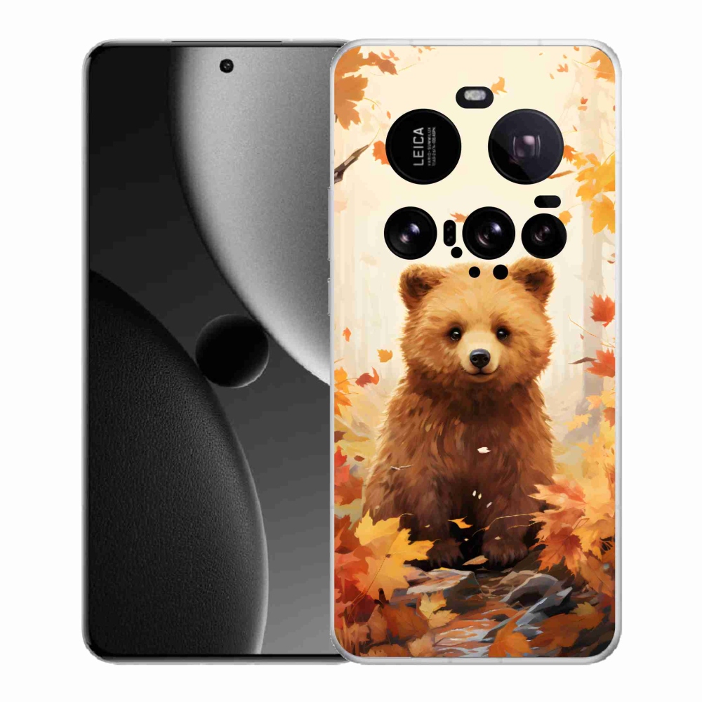 Gél borítás mmCase a Xiaomi 15 Ultra - medve az erdőben