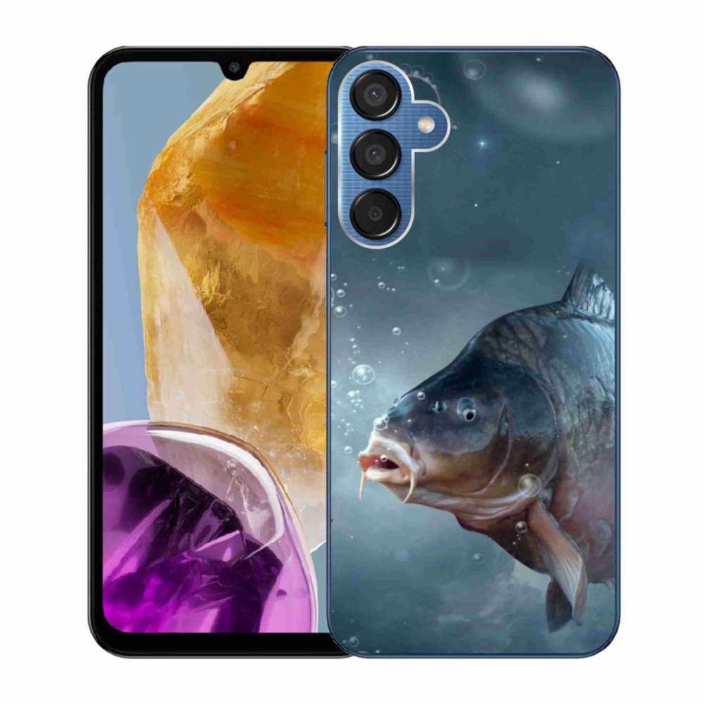Gél borítás mmCase Samsung Galaxy M15 5G - ponty és buborékok