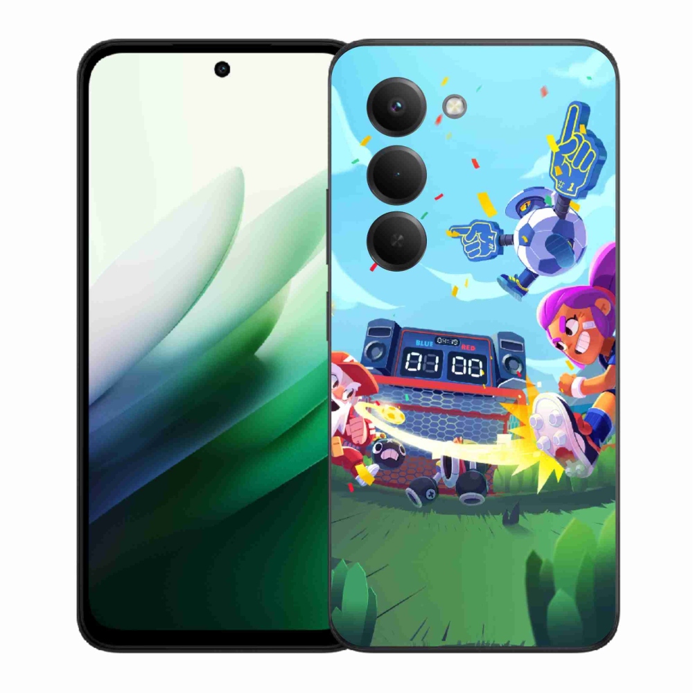 Gél borítás mmCase a Xiaomi Redmi 15 5G-hez - verekedés csillagok 1