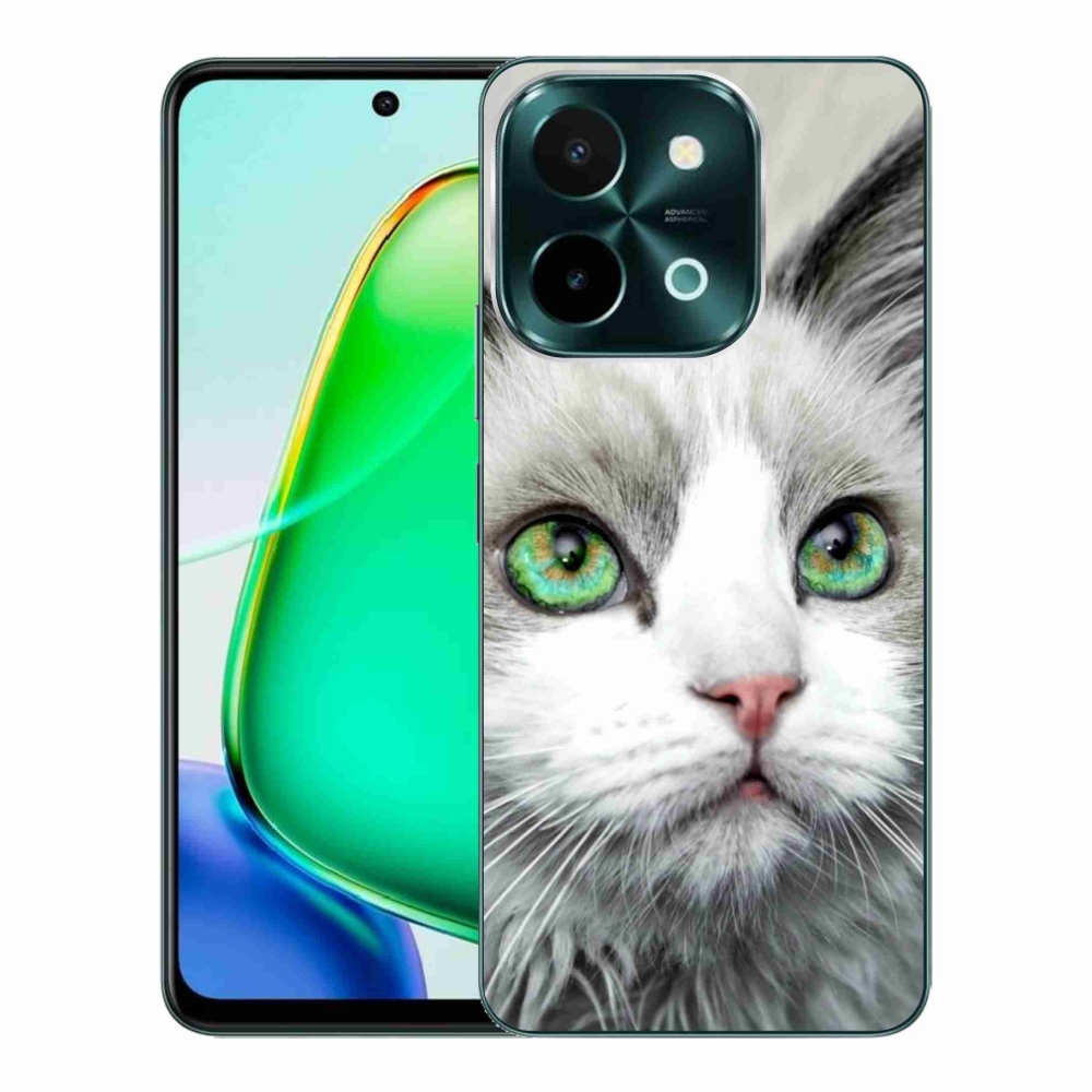 Zselés borítás mmCase a Vivo Y28-hoz - macska nézet