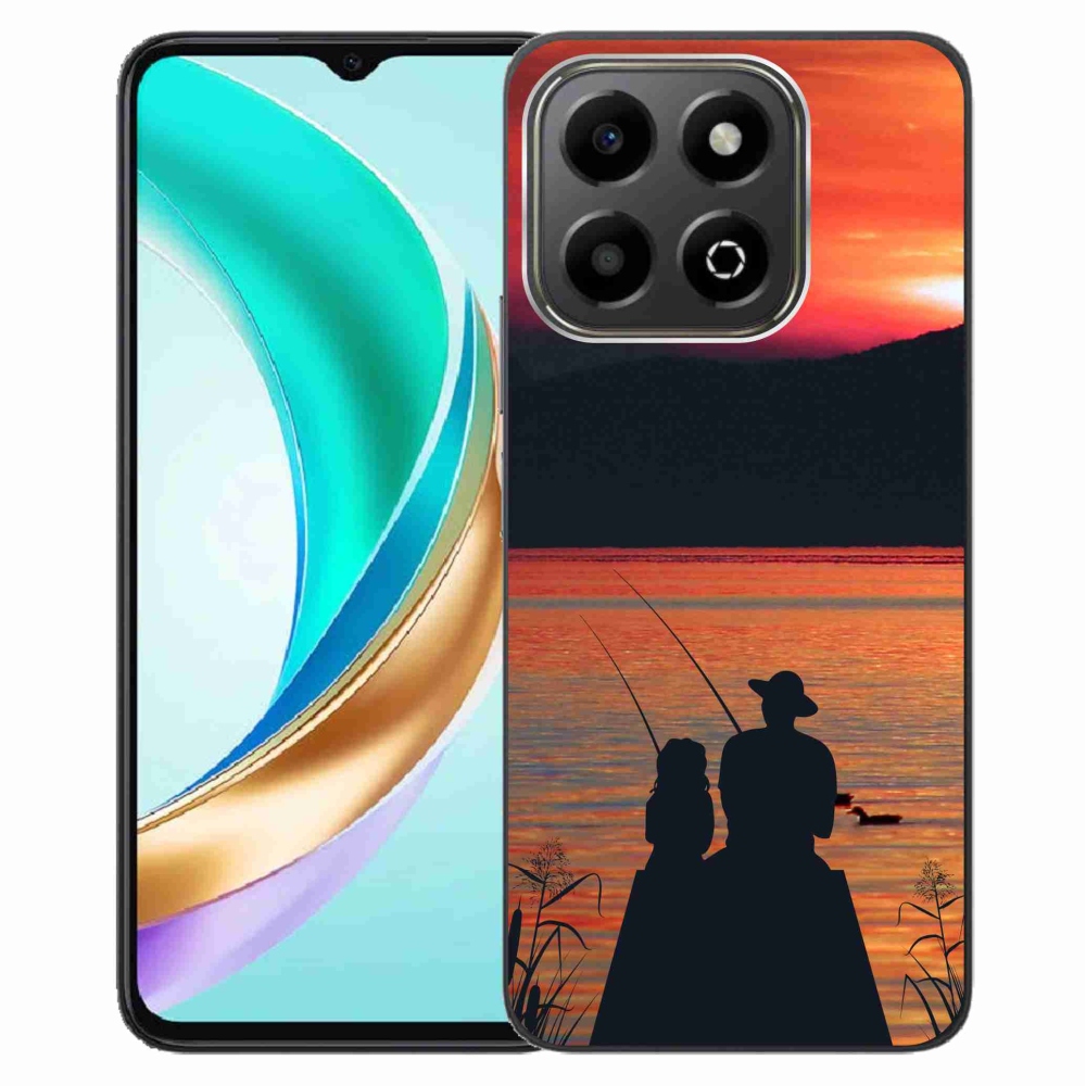 Zselés borítás mmCase a Honor X6b számára - halászat 3