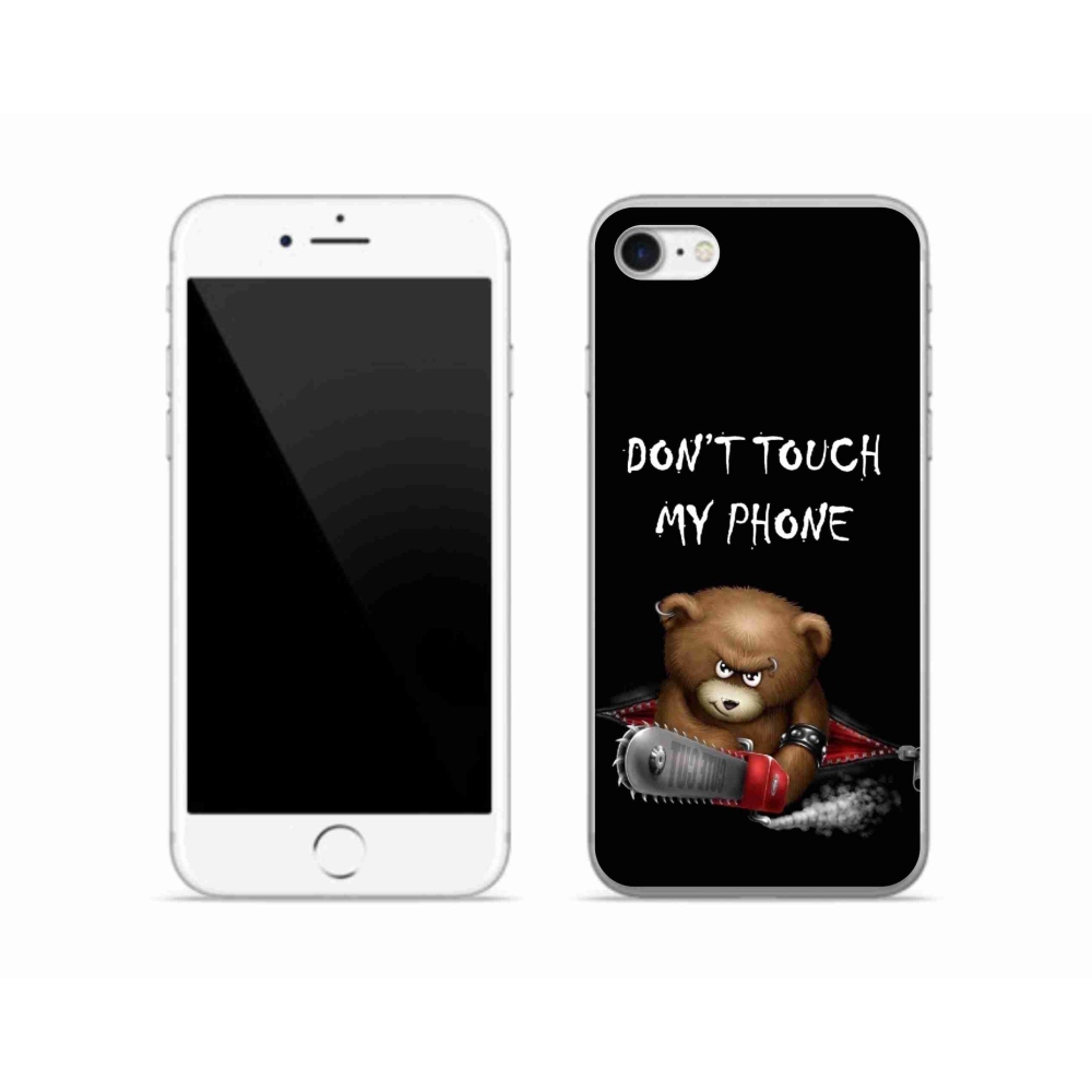 Zselés borítás mmCase iPhone SE (2022) - ne érintse meg a telefont