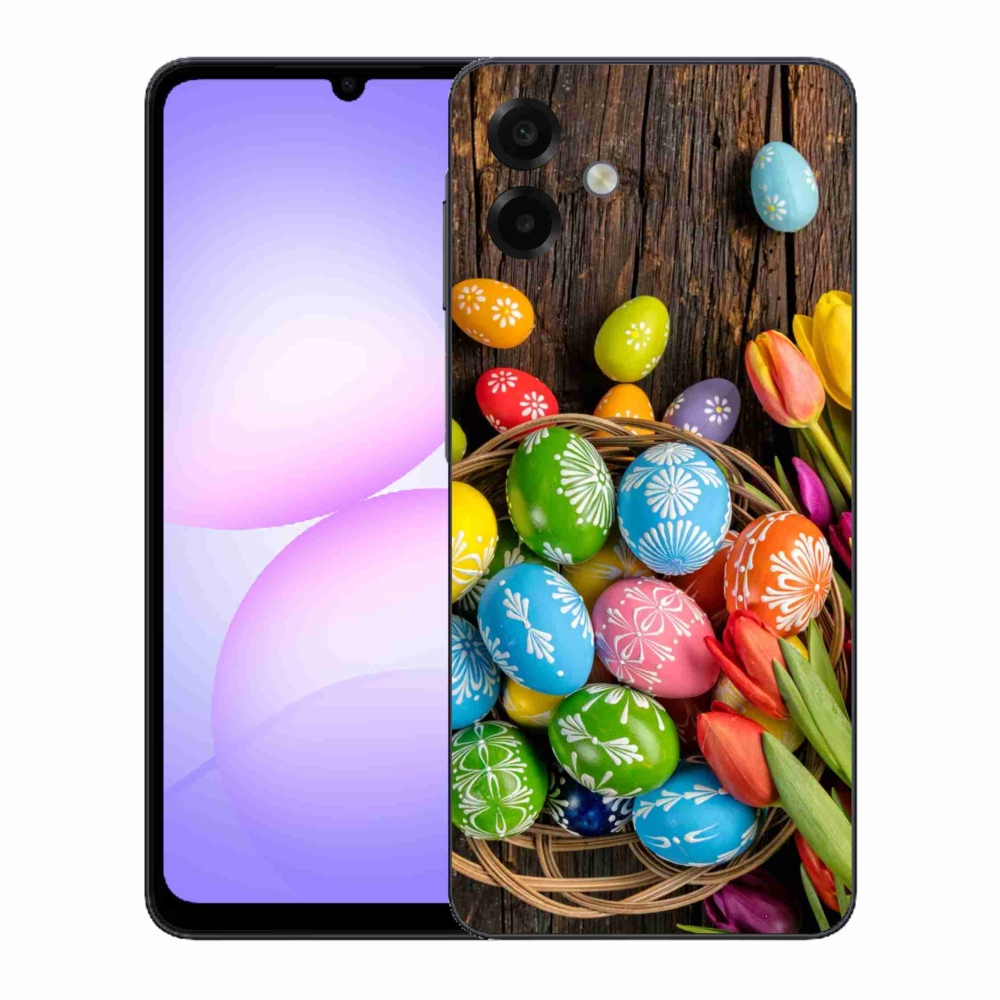 Gél borítás mmCase Samsung Galaxy A07 4G - Húsvéti tojás