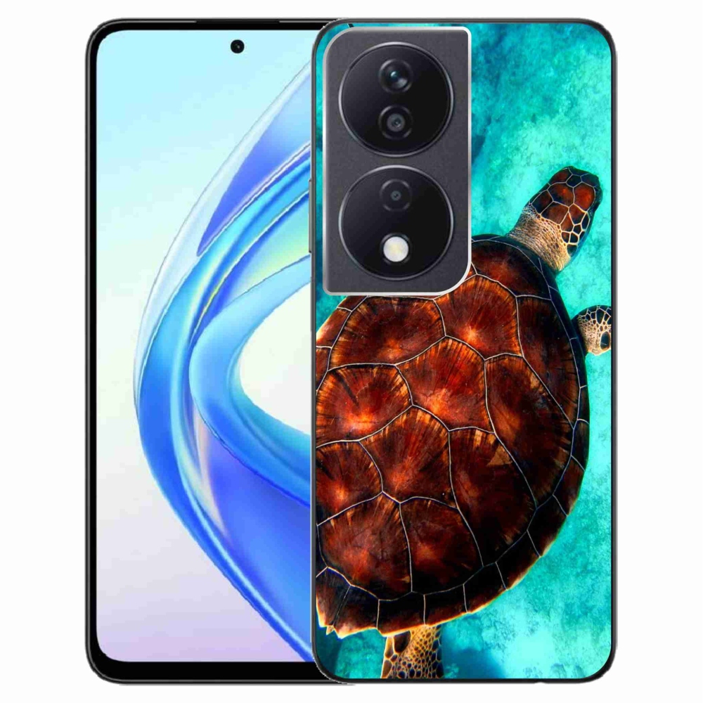 Zselés borítás mmCase a Honor X7b/Honor 90 Smart készülékhez - teknősbéka