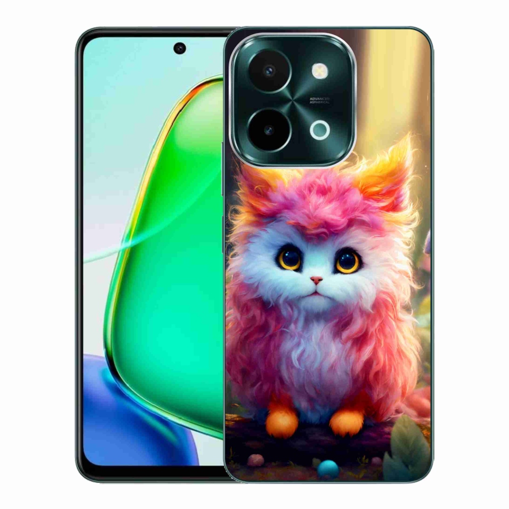 Gélburkolat mmCase a Vivo Y28-hoz - aranyos cica 5