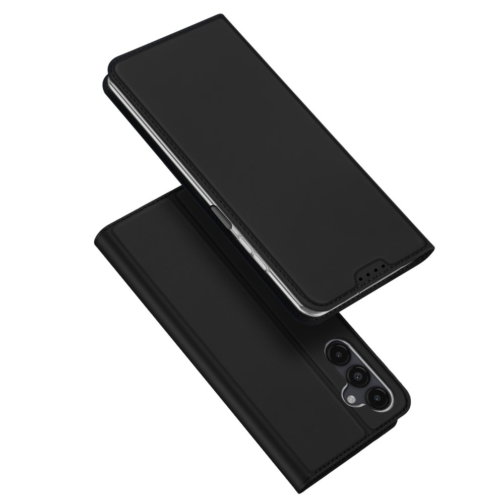 DUX könyvtáska Samsung Galaxy A15 4G/5G készülékhez - fekete