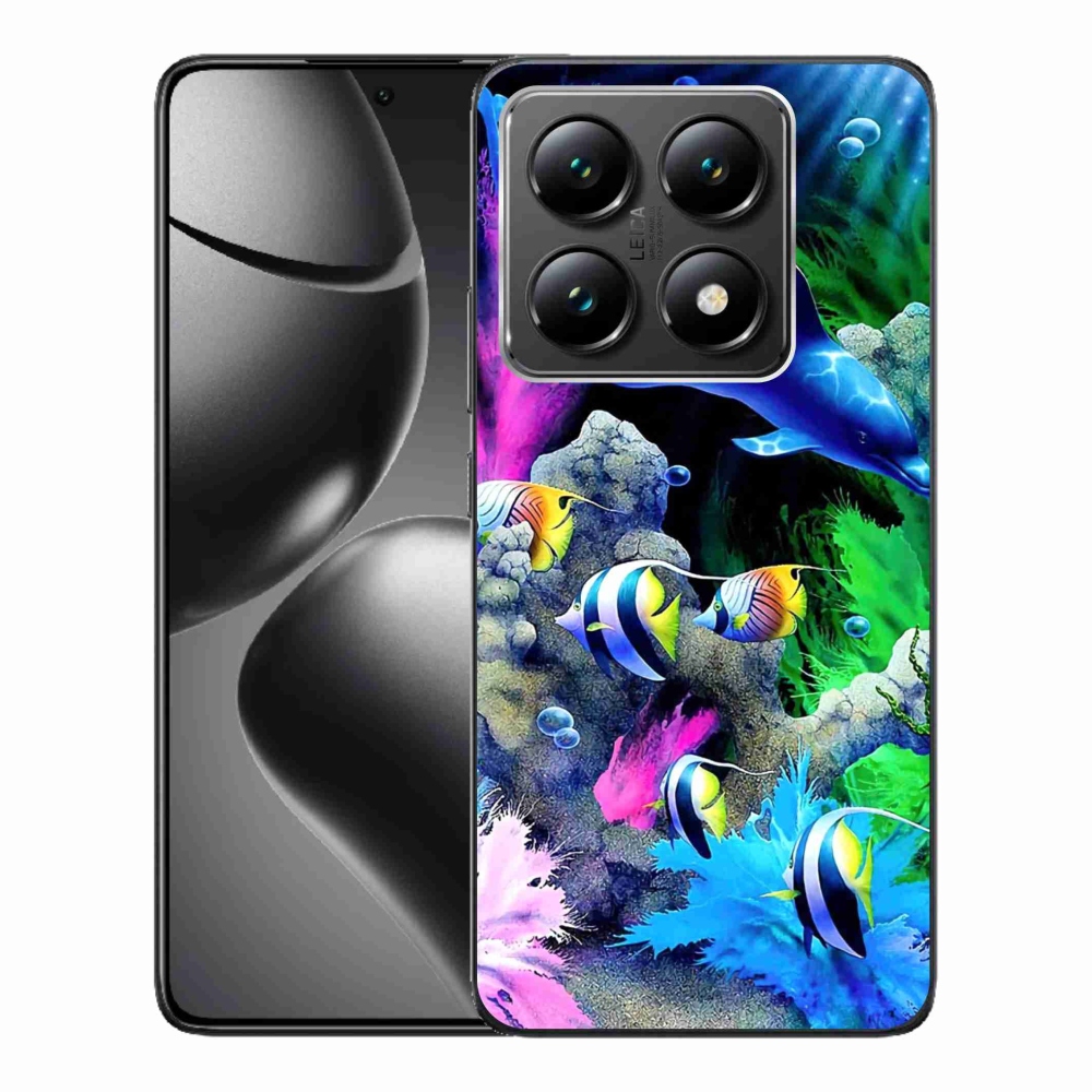 Gél tok mmCase a Xiaomi 14T-hez - tengeri világ