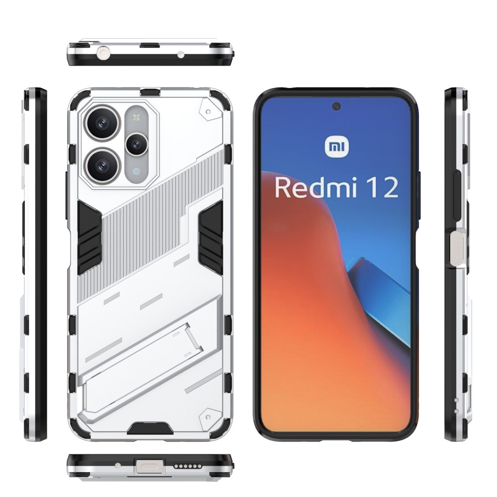 Tartós borítás Xiaomi Redmi 12 4G/5G készülékhez - fehér