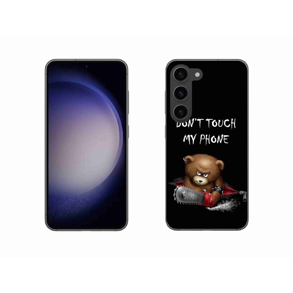 Gél védőburkolat mmCase Samsung Galaxy S23 5G - ne érintse meg a telefont