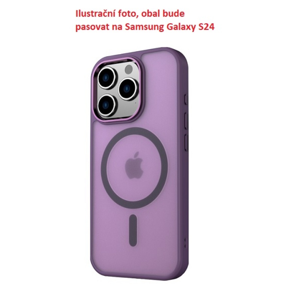 Borító SWISSTEN MagStick Flex Samsung Galaxy S24 készülékhez - lila