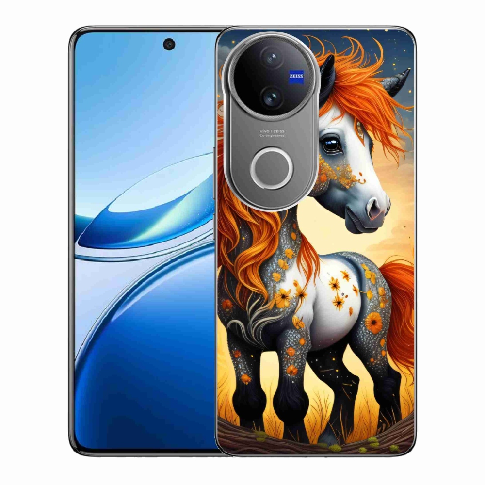 Zselés borítás mmCase a Vivo V50 5G készülékhez - színes póni