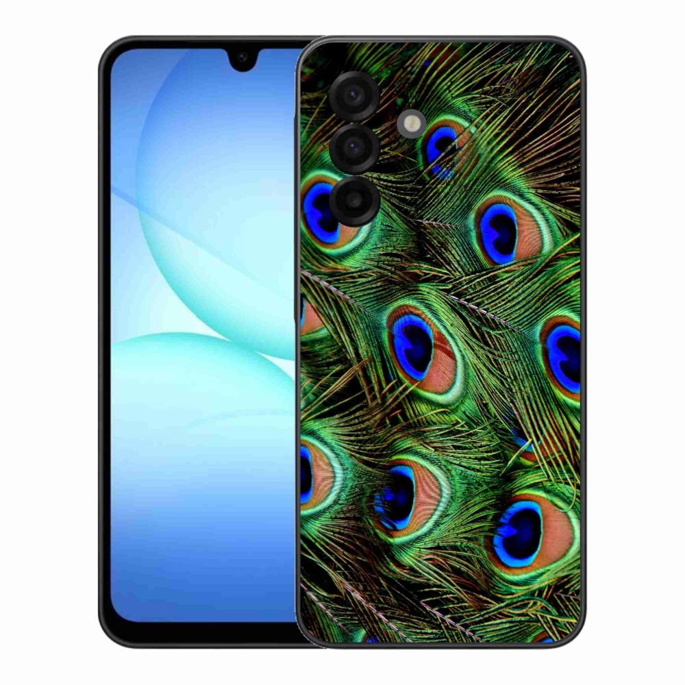 Zselés borítás mmCase Samsung Galaxy A17 5G - pávatoll