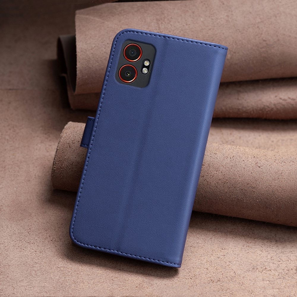 BNF könyvtáska Samsung Galaxy Xcover 7 Pro készülékhez - kék