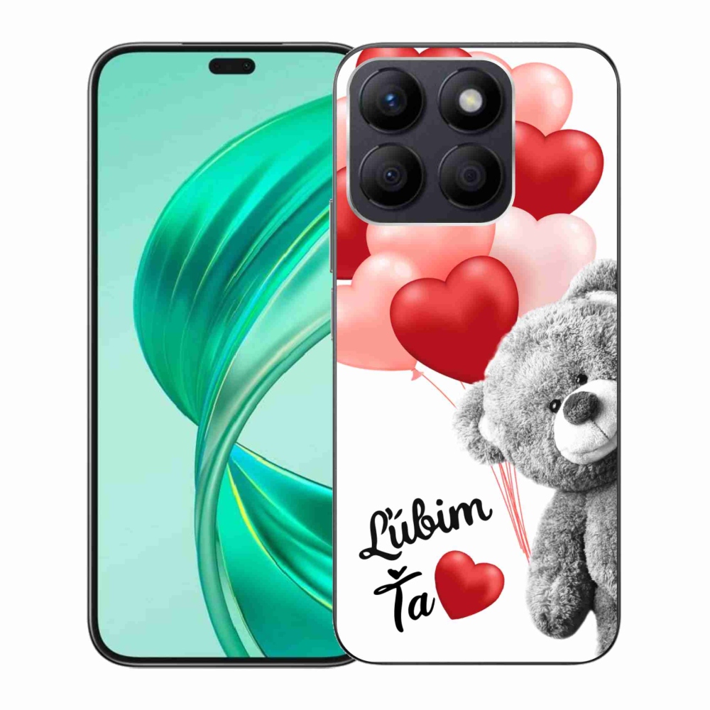 Gél tok mmCase a Honor X8b számára - I love you en