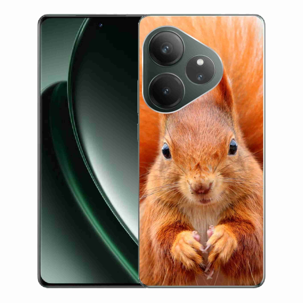 Gél borítás mmCase a Realme GT 6 5G/GT 6T 5G - mókushoz
