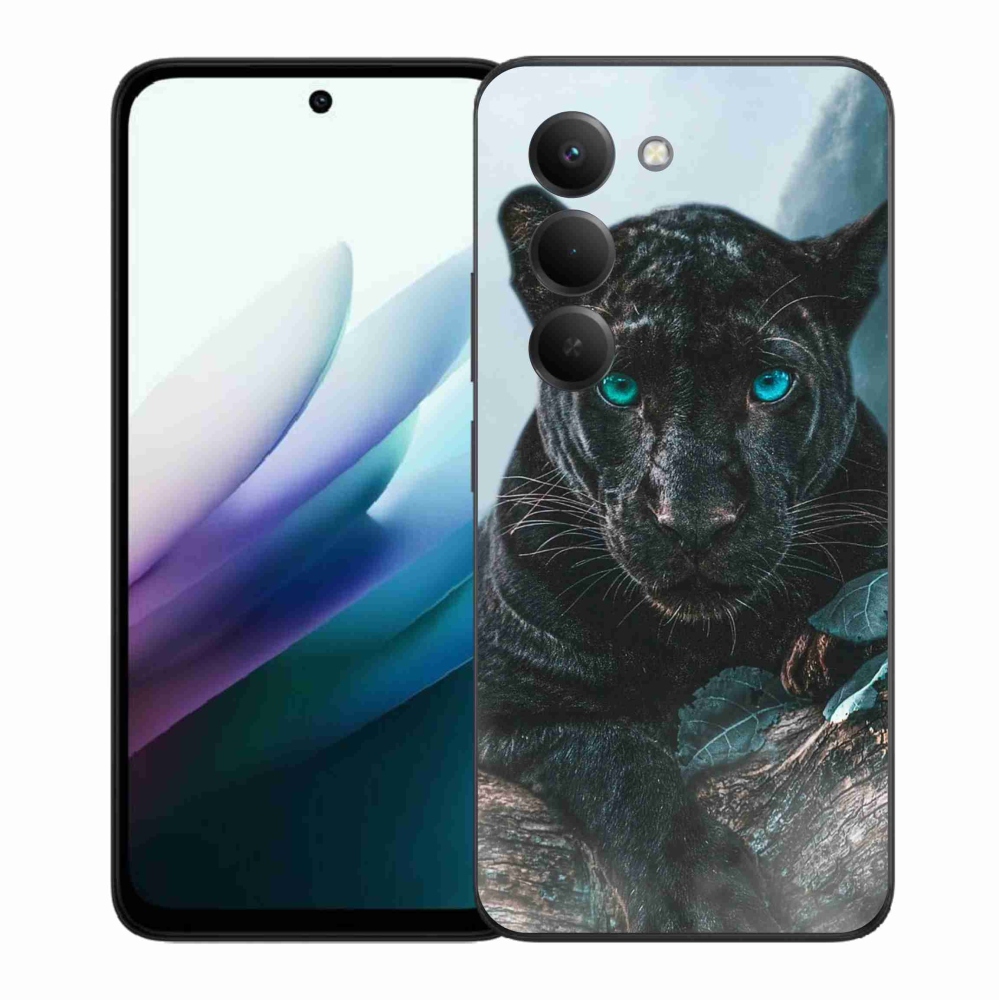 Gél védőburkolat mmCase a Xiaomi Redmi 15 4G/5G (171mm) - fekete párduchoz