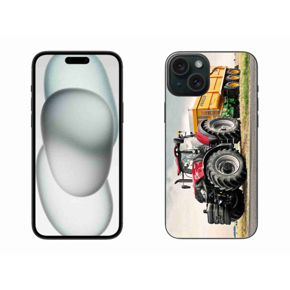 Zselés borítás mmCase iPhone 15 Plus készülékhez - traktor 3
