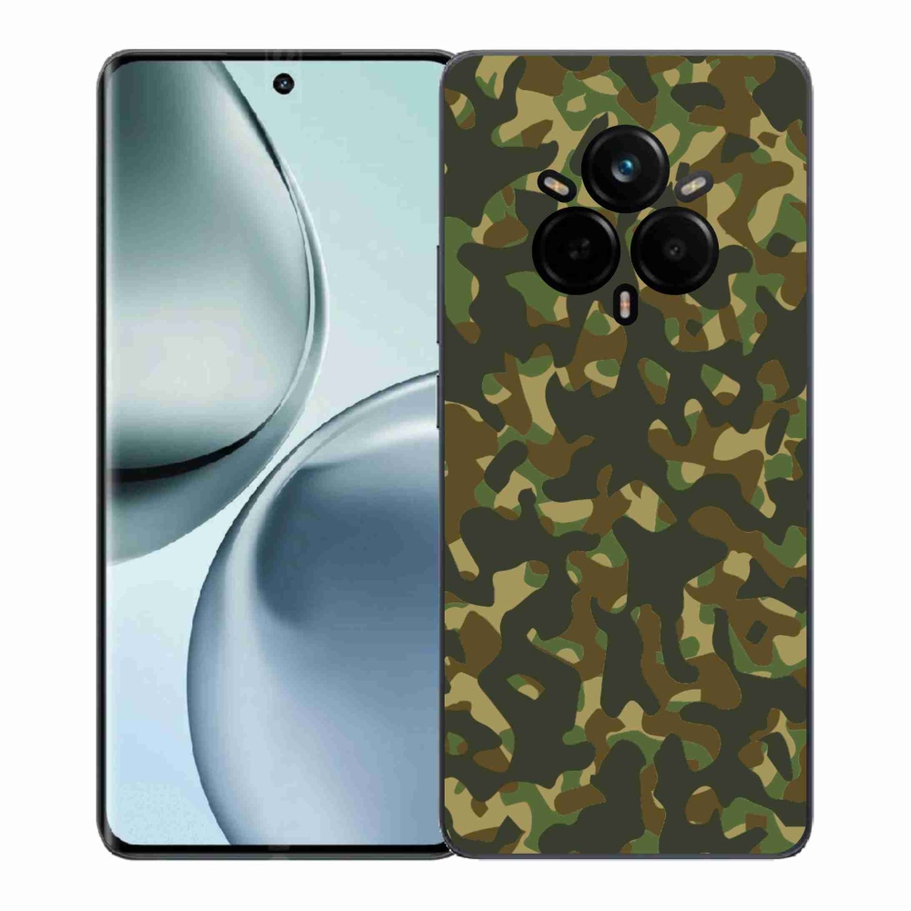 Zselés borítás mmCase a Realme 14 Pro+ 5G készülékhez - álcázó mintázat 1