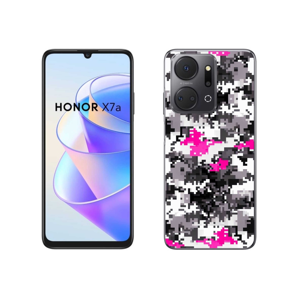 Zselés borítás mmCase a Honor X7a készülékhez - álcázó minta 4