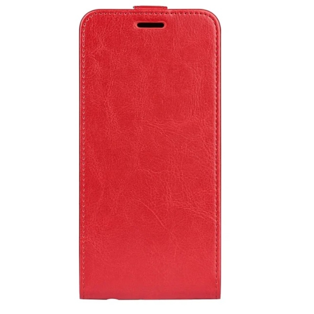 Függőleges könyvtáska Samsung Galaxy A05s készülékhez - piros