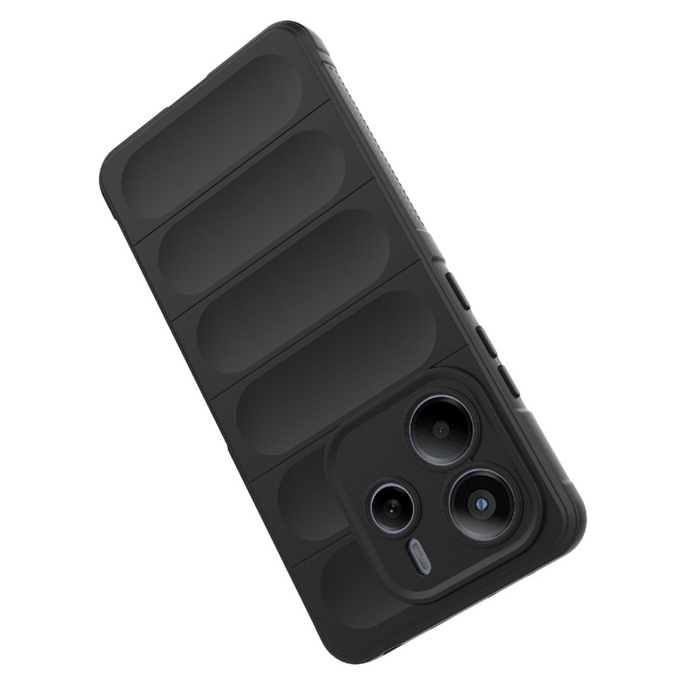 Rugg tartós zselés tok Xiaomi Redmi Note 14 5G - fekete